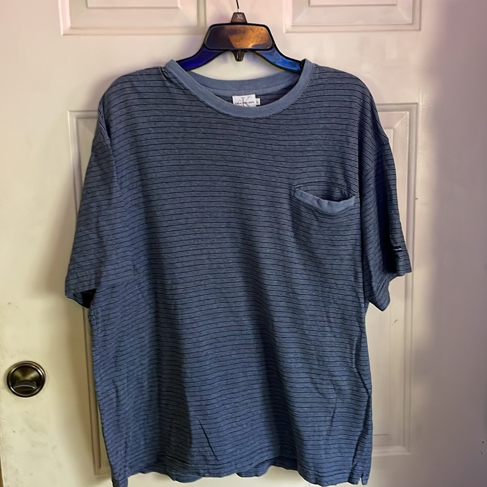 Calvin Klein short sleeve shirt w pocket_pull over